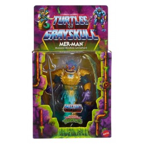 +PRECOMMANDE+ - MOTU x TMNT: Turtles of Grayskull figurine Deluxe Mer-Man 14 cm