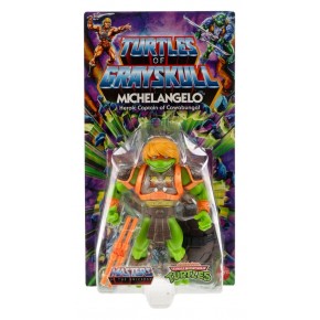 +PRECOMMANDE+ - MOTU x TMNT: Turtles of Grayskull figurine Michelangelo 14 cm