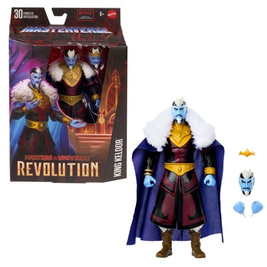 Masters of the Universe: Revolution Masterverse figurine King Keldor 18 cm
 