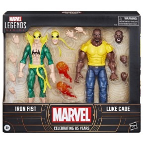 Figurine Marvel Legends Series 15cm 2-pack  Iron Fist et Luke Cage 
