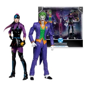 + Précommande + - DC Multiverse figurines Pack de 2 The Joker & Punchline 18 cm
 