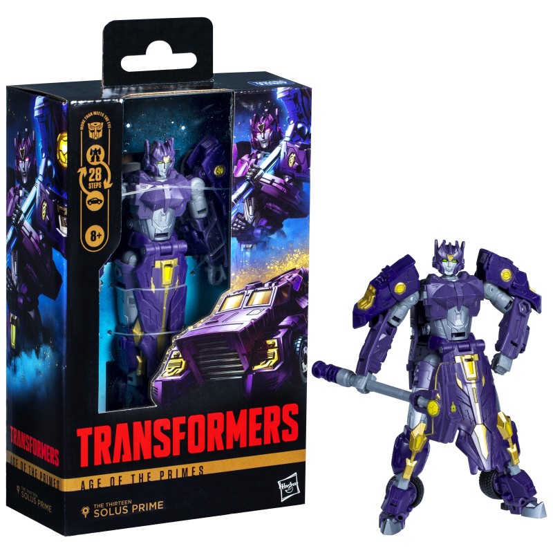 + PRECOMMANDE + - Transformers Age of the Primes Deluxe The Thirteen Solus Prime 