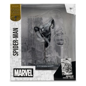 Marvel Collection statuette PVC 1/10 Spider-Man (Spider-Man #6)(Line Art)(Gold Label) 10 cm 
