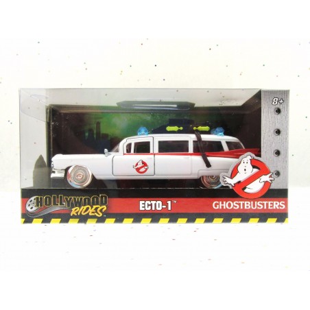 Ghostbuster Voiture 1/32  Ecto-1 1959 Cadillac  Jada Toys 