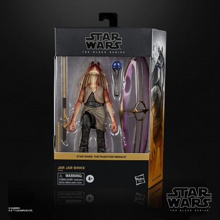 Star Wars Black Series Figurine 15cm Deluxe Jar Jar Binks 