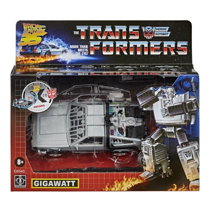 Transformers Toys Generations Back To The Future Mash-Up Gigawatt Delorean