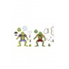 Les Tortues ninja pack 2 figurines Genghis & Rasputin Frog 18 cm