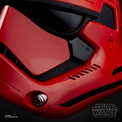 Star Wars Galaxy's Edge Black Series casque électronique Captain Cardinal Hasbro Toute la gamme Black Series