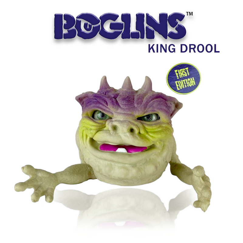  Les Boglins marionnette King Drool 17 cm  First Edition 