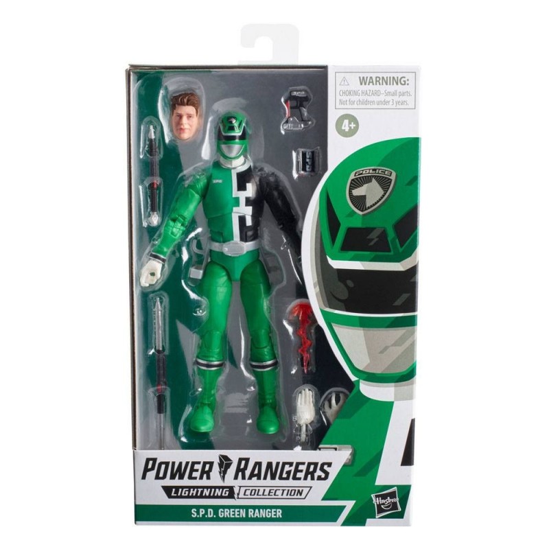 Power Rangers Lightning Collection 2021 S.P.D Green Ranger